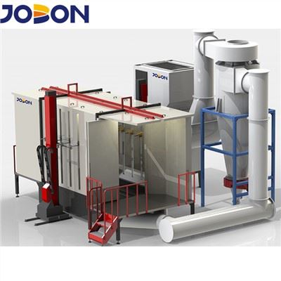 Cabine automatique en PVC avec système Big Cyclone en acier inoxydable