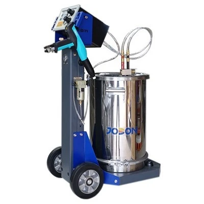 Machine de revêtement de métal semi-automatique Nouveau four de revêtement en poudre électrostatique pour clôture en acier, moteur en acier inoxydable et pompe automobile Équipement de revêtement en poudre personnalisé
